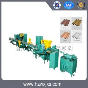 Betoninių plytelių formavimo mašina